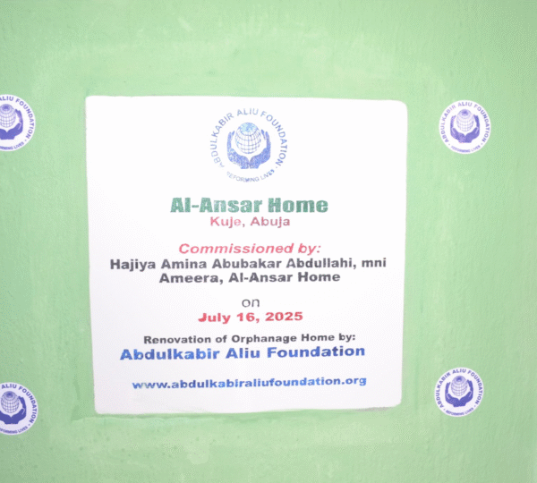 AAF Completes the Refurbishment of the Al-Ansar Orphanage Home