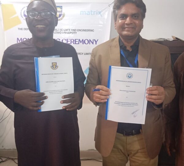 MoU with MSE, OAU