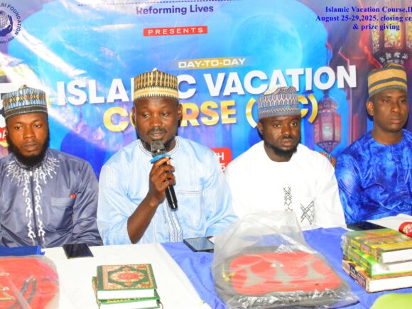 AAF Hosts Inaugural Islamic Vacation Course (IVC) at Eshe Muslim School in Ikare, Ondo State.