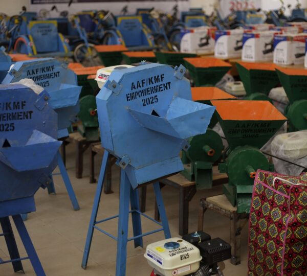 AAF Partners with Kalim Mustaqbal Foundation to Distribute Equipment, Machinery and Resources to People with Disabilities (PWD) in Katsina