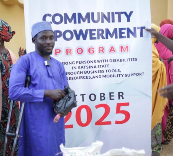AAF Partners with Kalim Mustaqbal Foundation to Distribute Equipment, Machinery and Resources to People with Disabilities (PWD) in Katsina