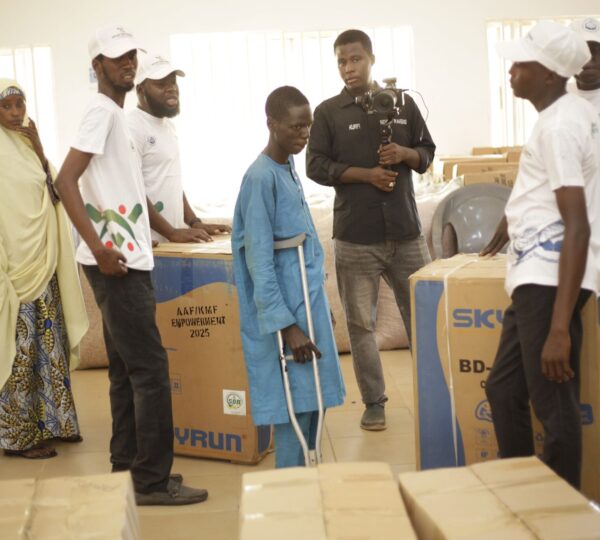 AAF Partners with Kalim Mustaqbal Foundation to Distribute Equipment, Machinery and Resources to People with Disabilities (PWD) in Katsina