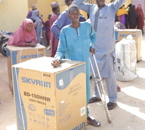 AAF Partners with Kalim Mustaqbal Foundation to Distribute Equipment, Machinery and Resources to People with Disabilities (PWD) in Katsina
