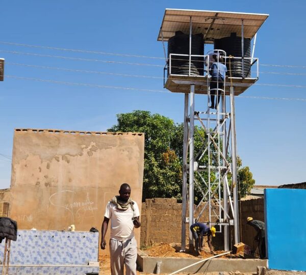 AAF in collaboration with Matrix Energy  Commissioned a Solar-Powered Borehole for the Dumbulwa Community in Potiskumur 